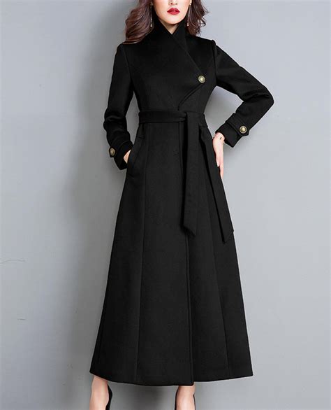 full length wool dress coat